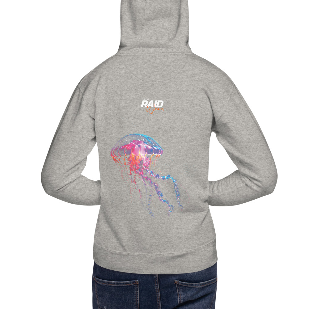 RAID Wear Jellyfish Unisex Hoodie – Image 7