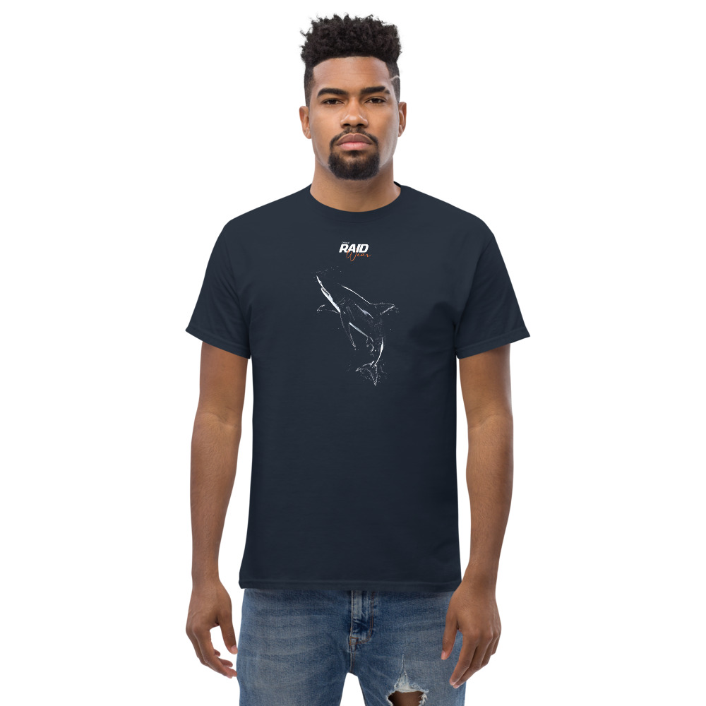 RAID Wear Shark Front Print T-Shirt – Image 3