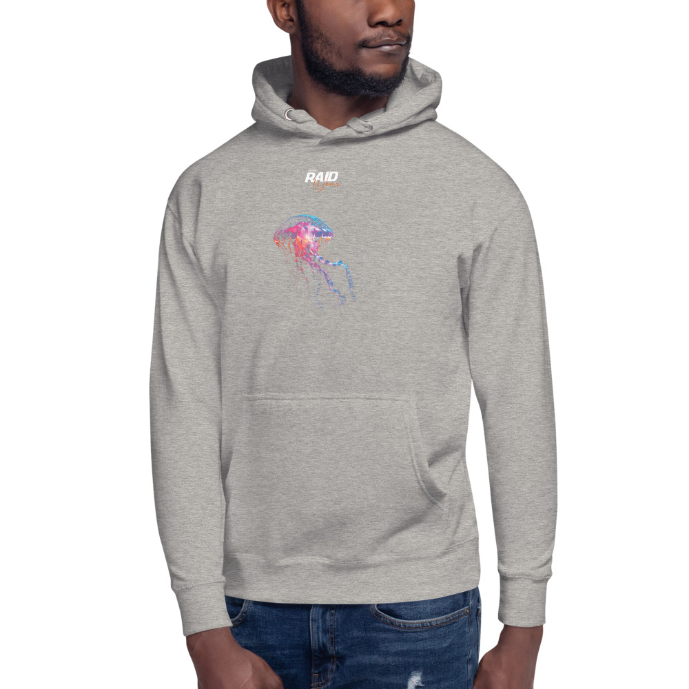 RAID Wear Jellyfish Front Print Hoodie – Image 2
