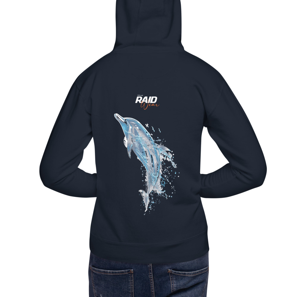 RAID Wear Dolphin Unisex Hoodie – Image 3