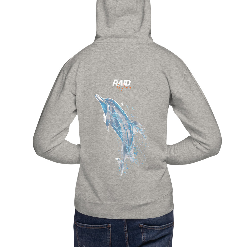 RAID Wear Dolphin Unisex Hoodie – Image 7