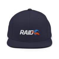 RAID Wear Snapback Hat – One size, Navy
