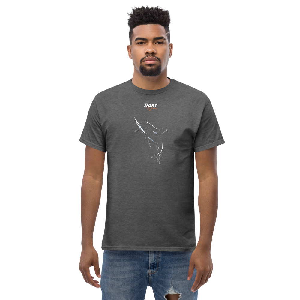 RAID Wear Shark Front Print T-Shirt – Image 2