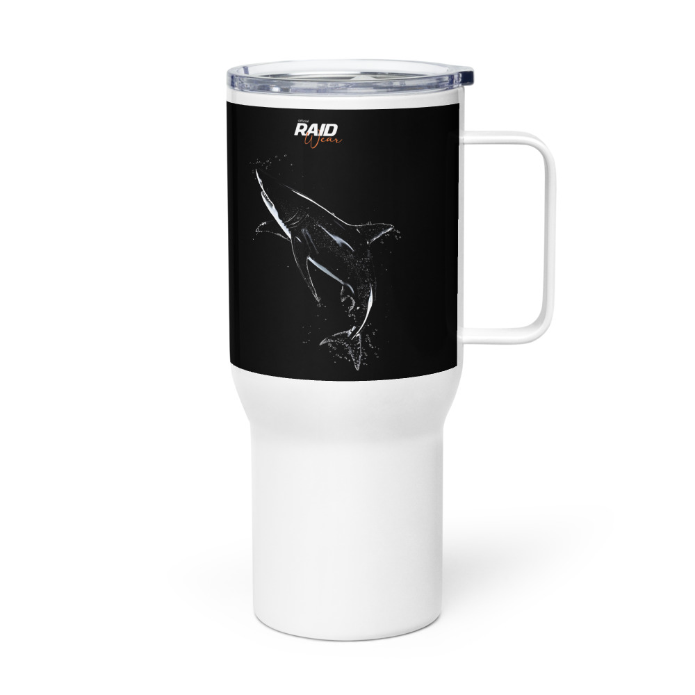 RAID Wear Shark Travel Mug – Image 2