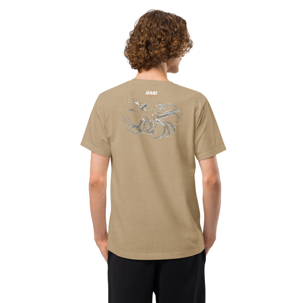 RAID Wear Octopus Unisex Oversized T-shirt – XL, Khaki