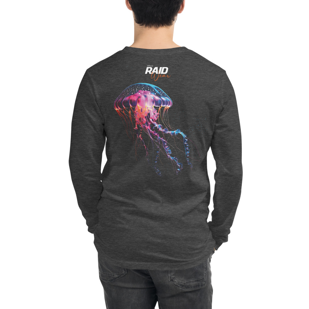 RAID Wear Jellyfish Unisex Long Sleeve Tee – Image 5