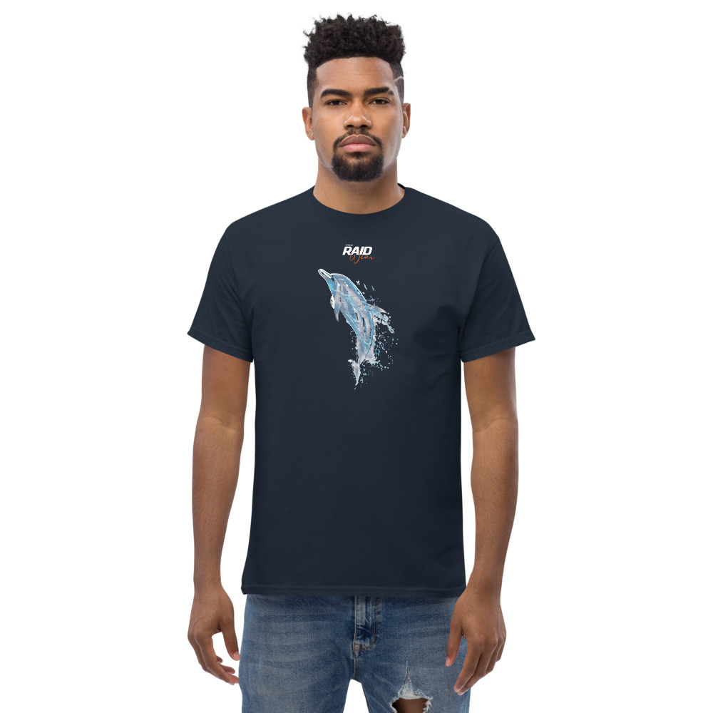 RAID Wear Dolphin Front Print T-Shirt – Image 3