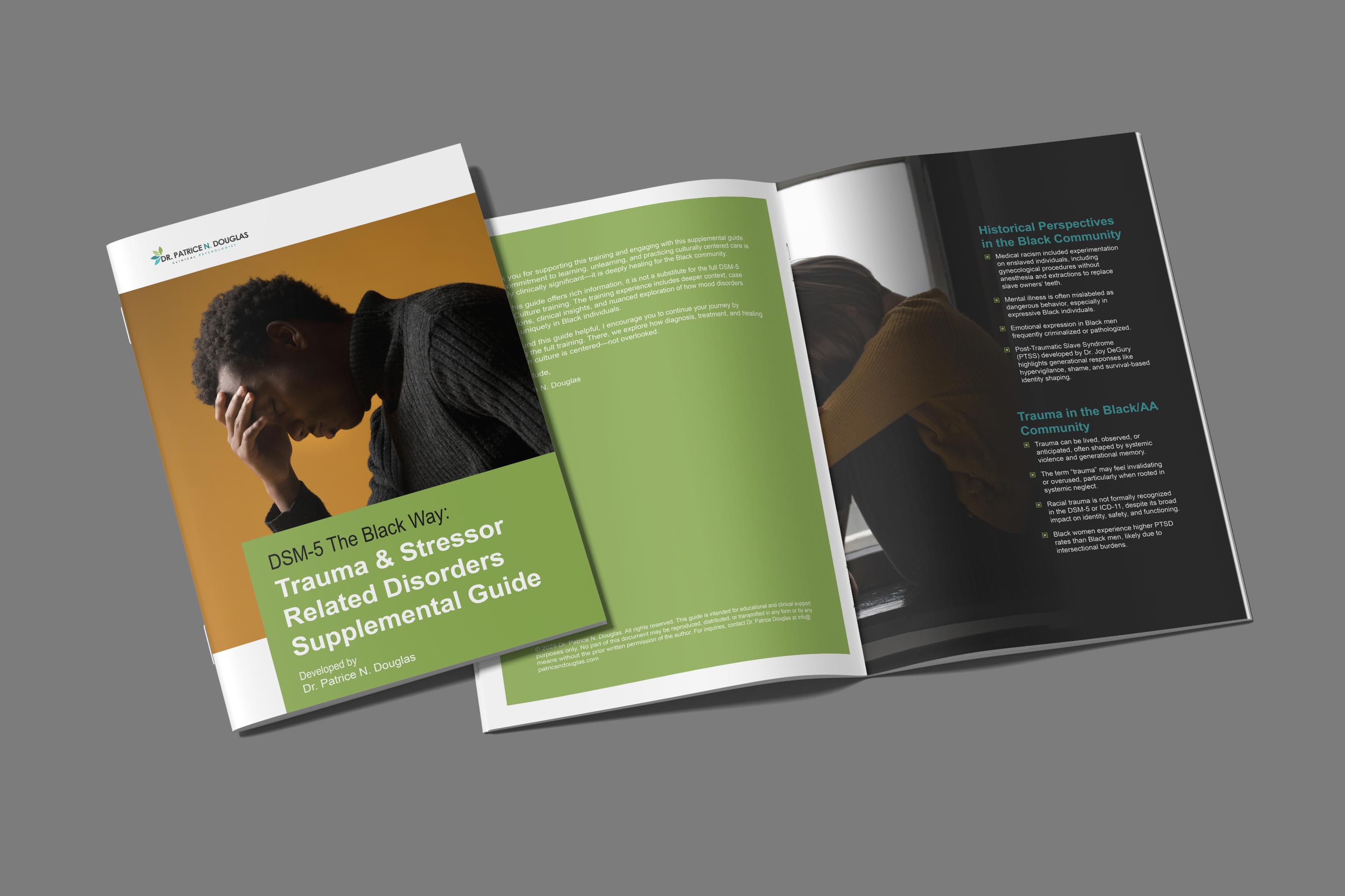 DSM-5 THE BLACK WAY: TRAUMA AND STRESSOR RELATED DISORDERS SUPPLEMENTAL GUIDE – Image 1
