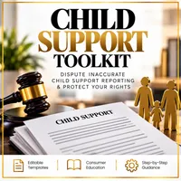 Child Support Letter – Image 1