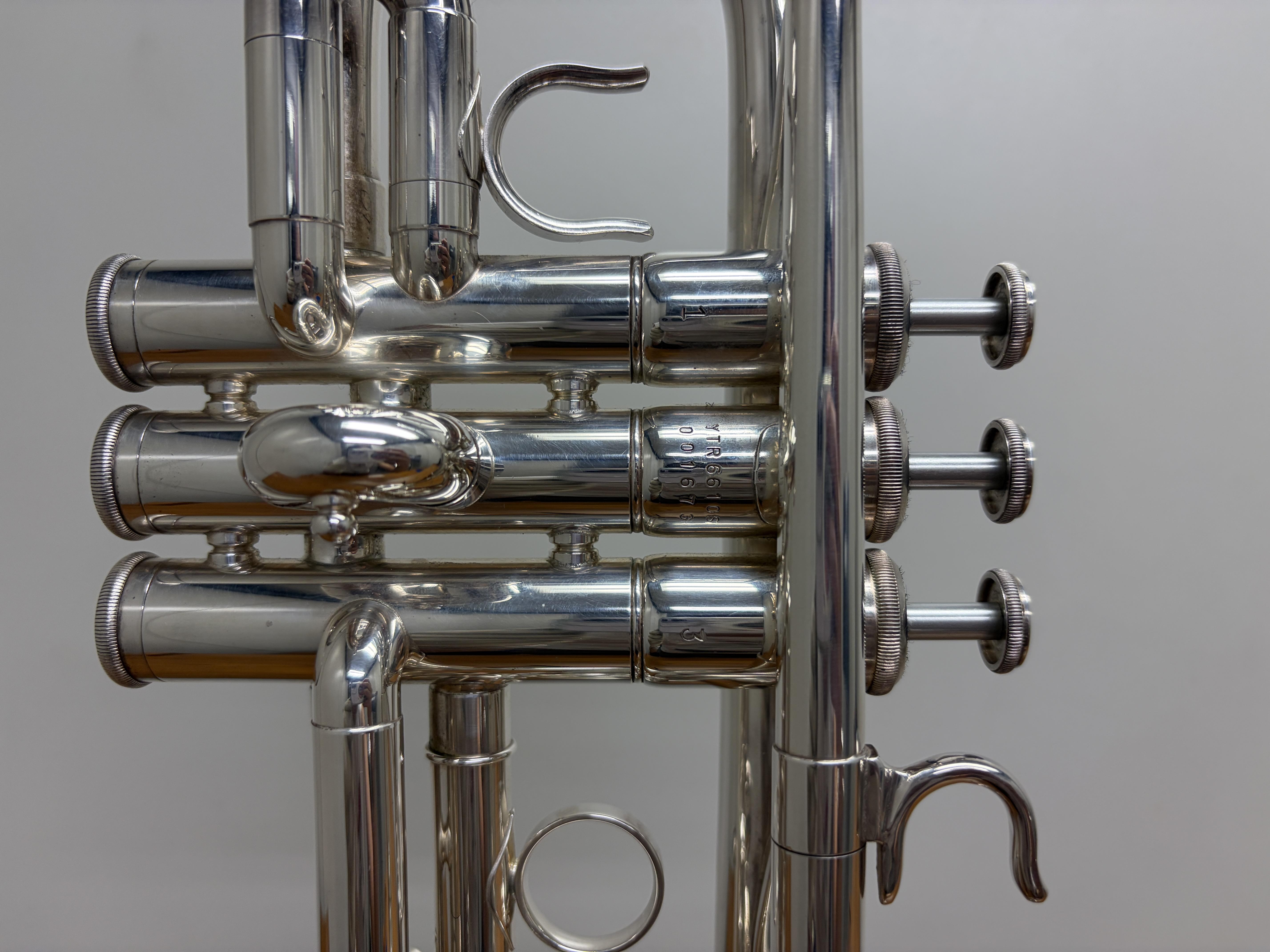 Yamaha YTR6610S D/Eb Trumpet  – Image 4