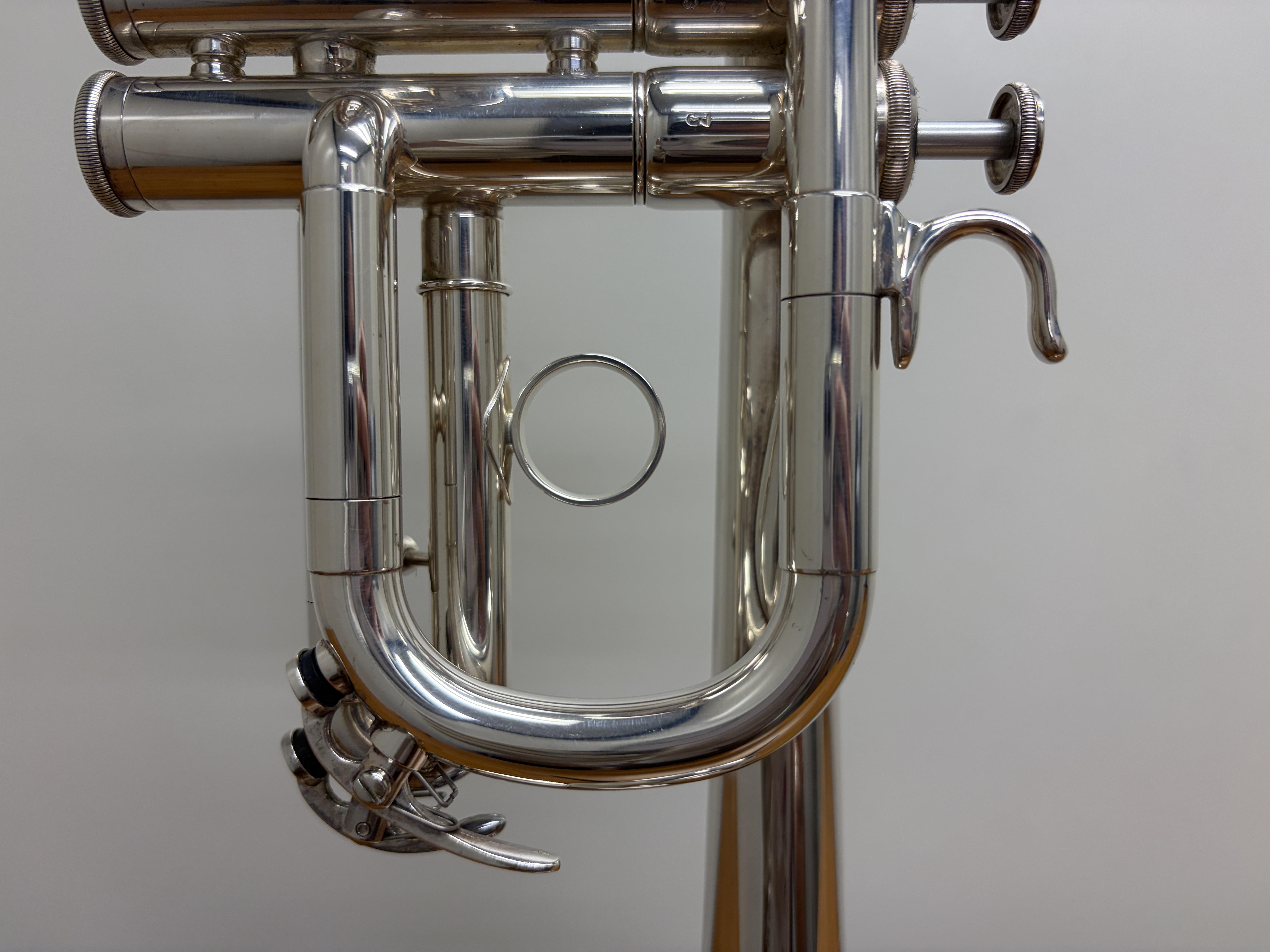 Yamaha YTR6610S D/Eb Trumpet  – Image 9