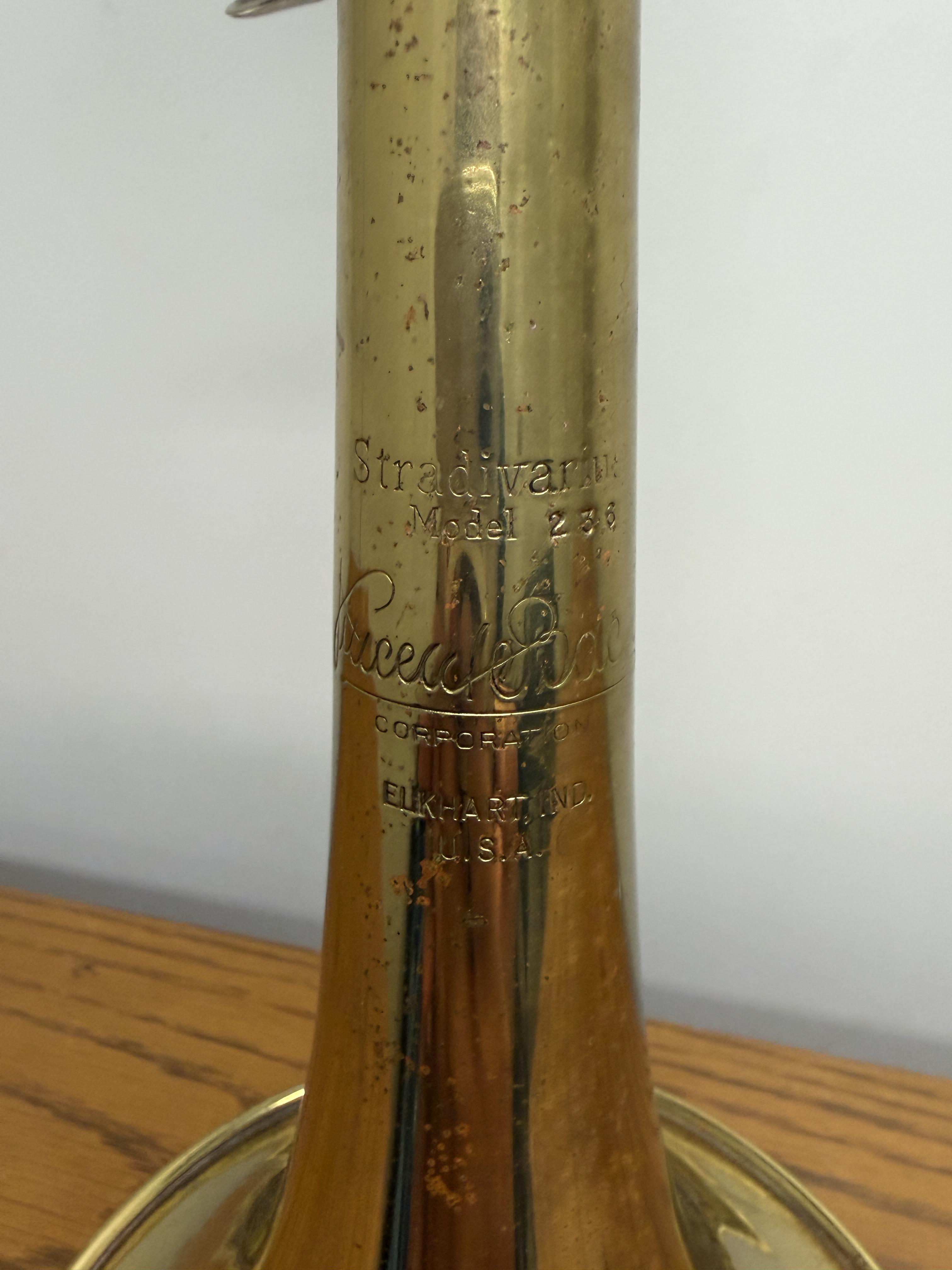 Bach Strad CML236 C Trumpet  – Image 11
