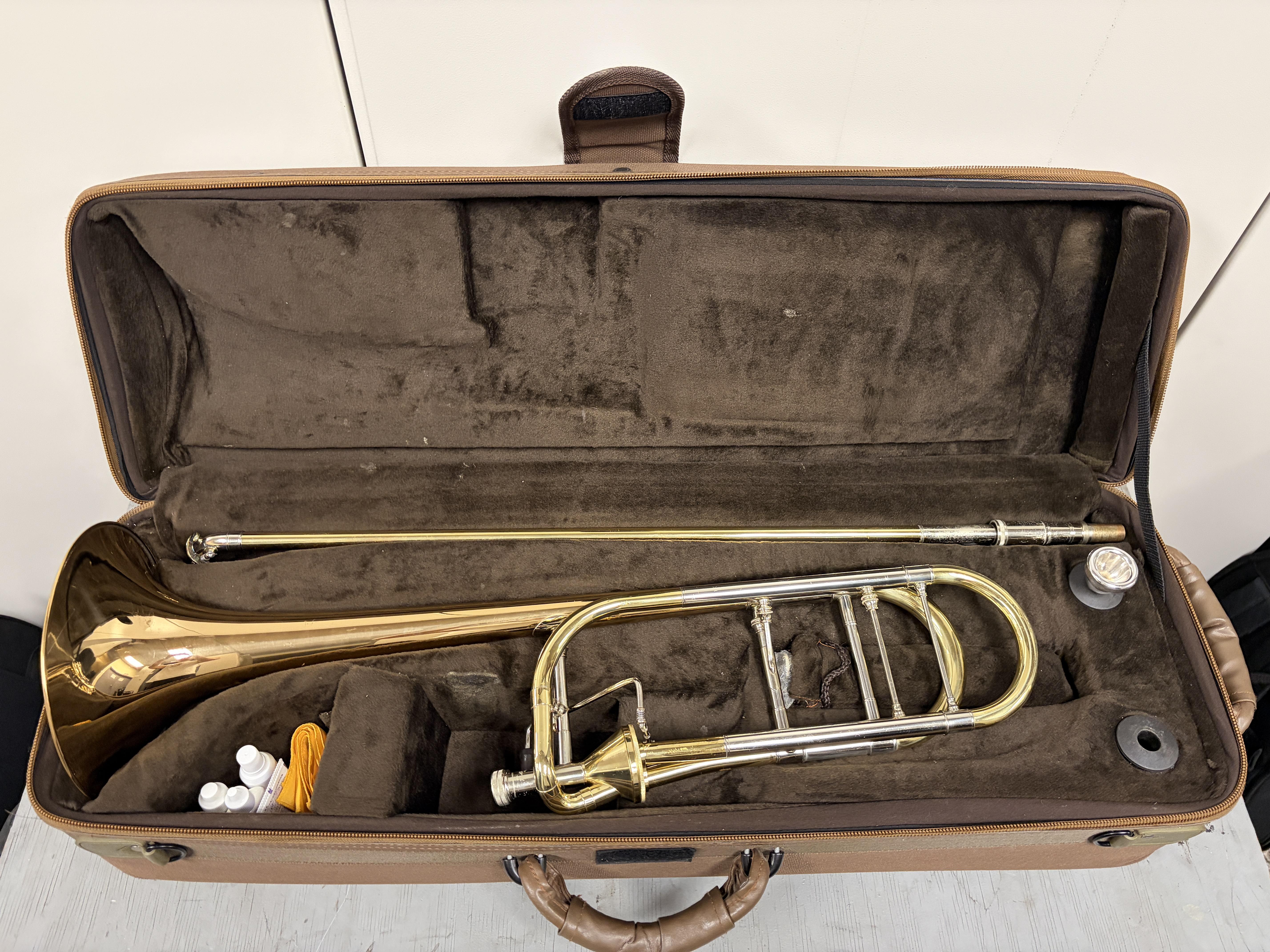 Shires ETB634G Trombone w/ F Attachment – Image 19