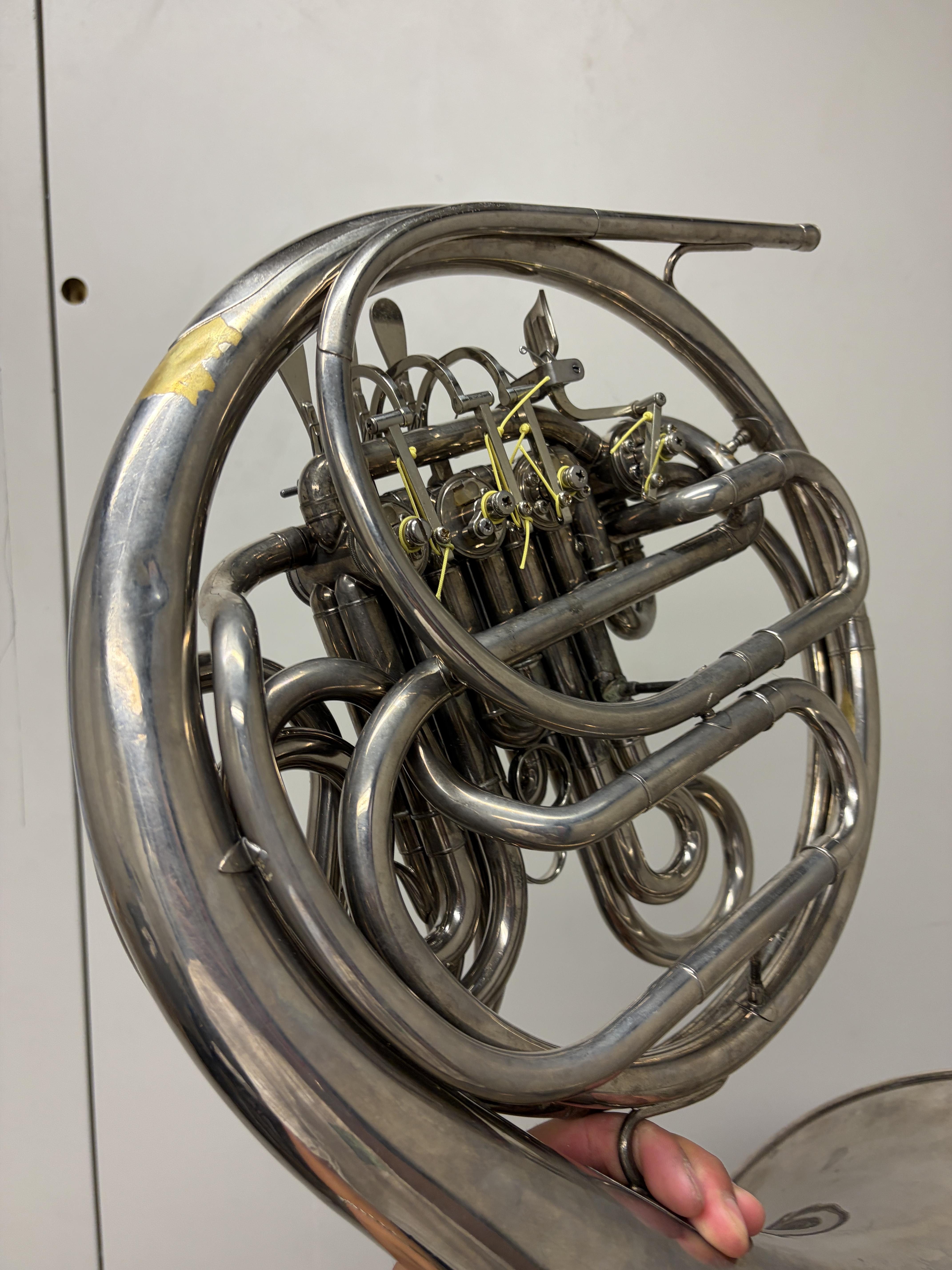 Yamaha YHR664 Silver Plated Double Horn  – Image 7
