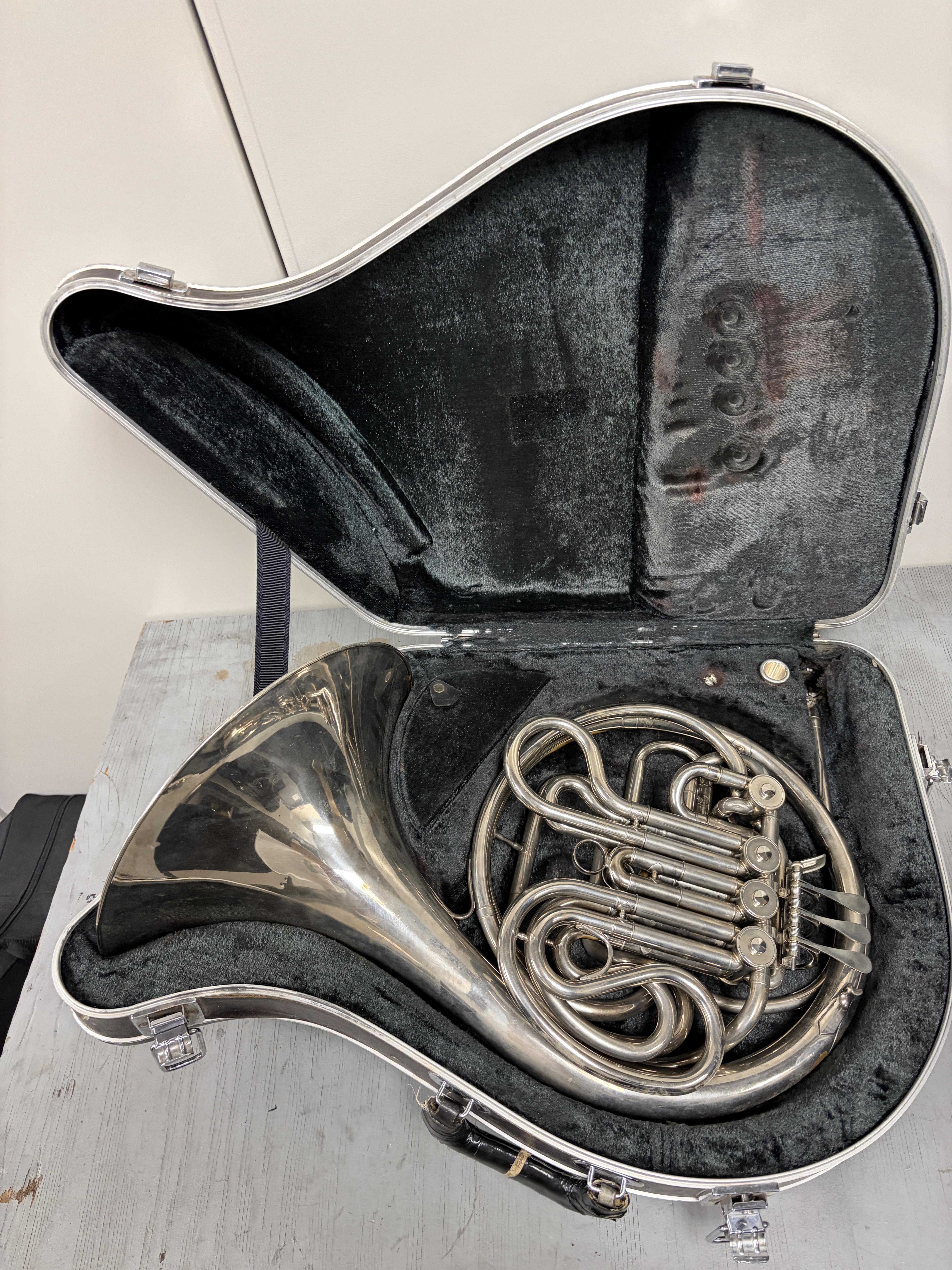 Yamaha YHR664 Silver Plated Double Horn  – Image 15