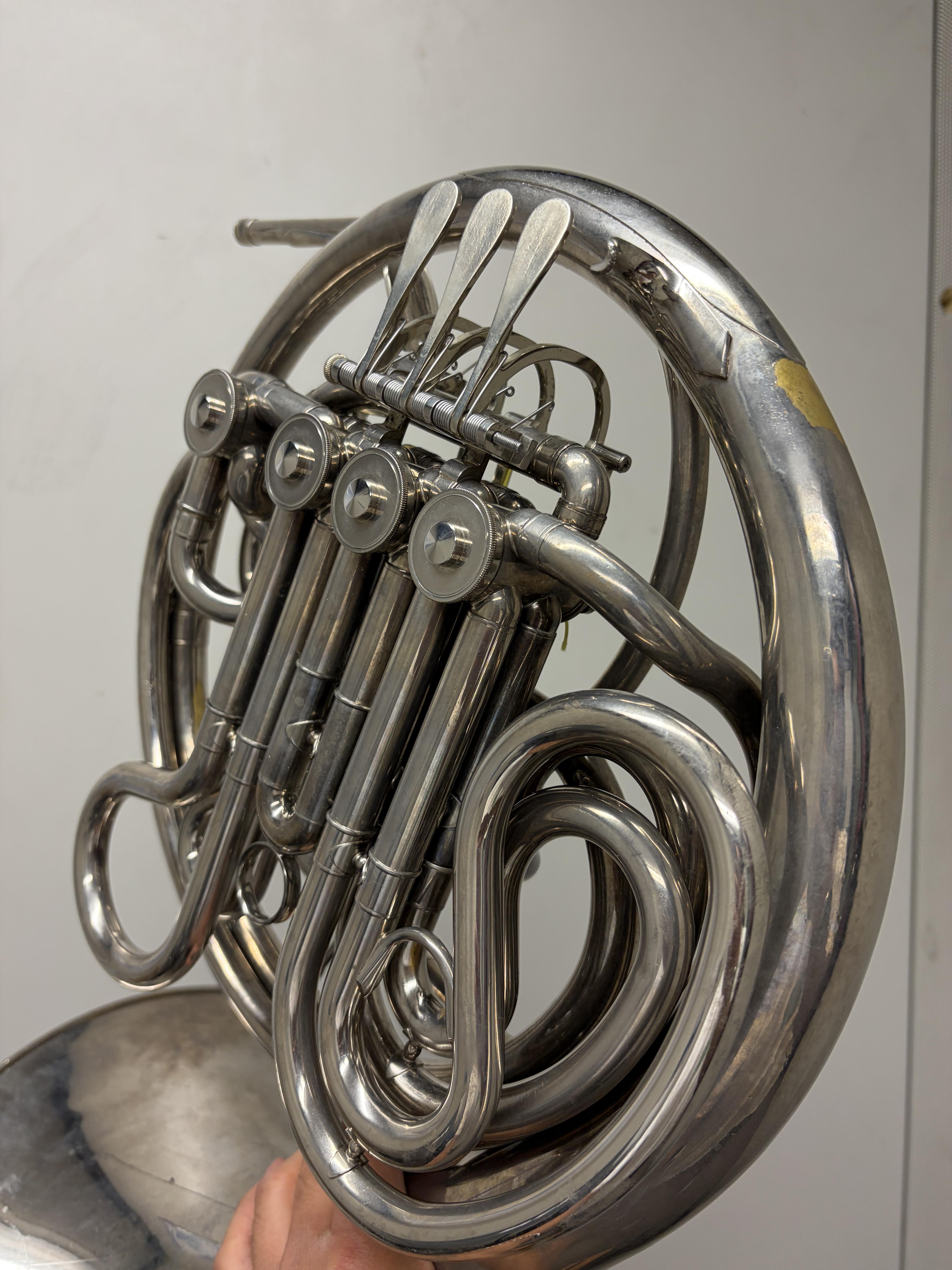 Yamaha YHR664 Silver Plated Double Horn  – Image 6