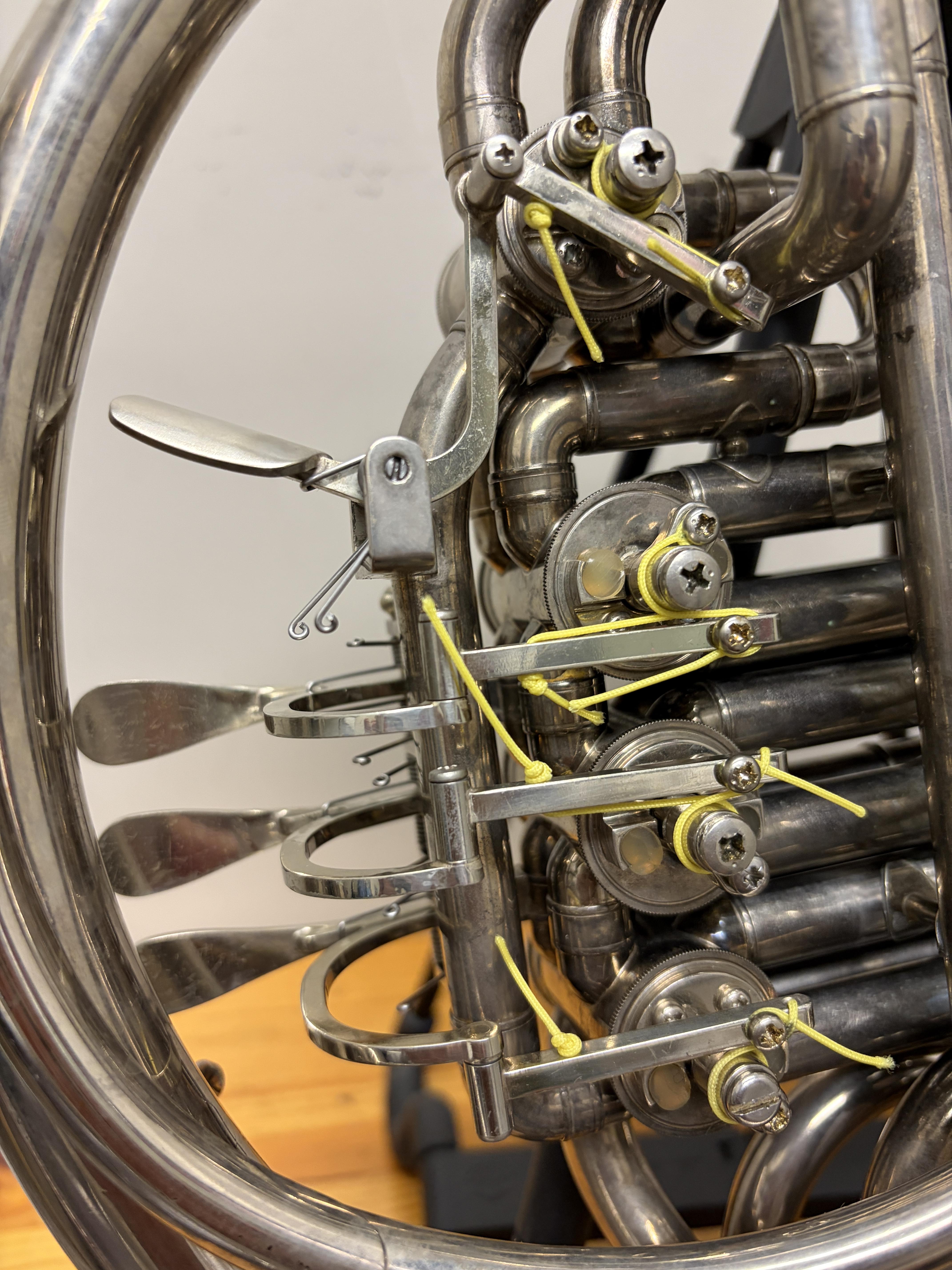 Yamaha YHR664 Silver Plated Double Horn  – Image 9