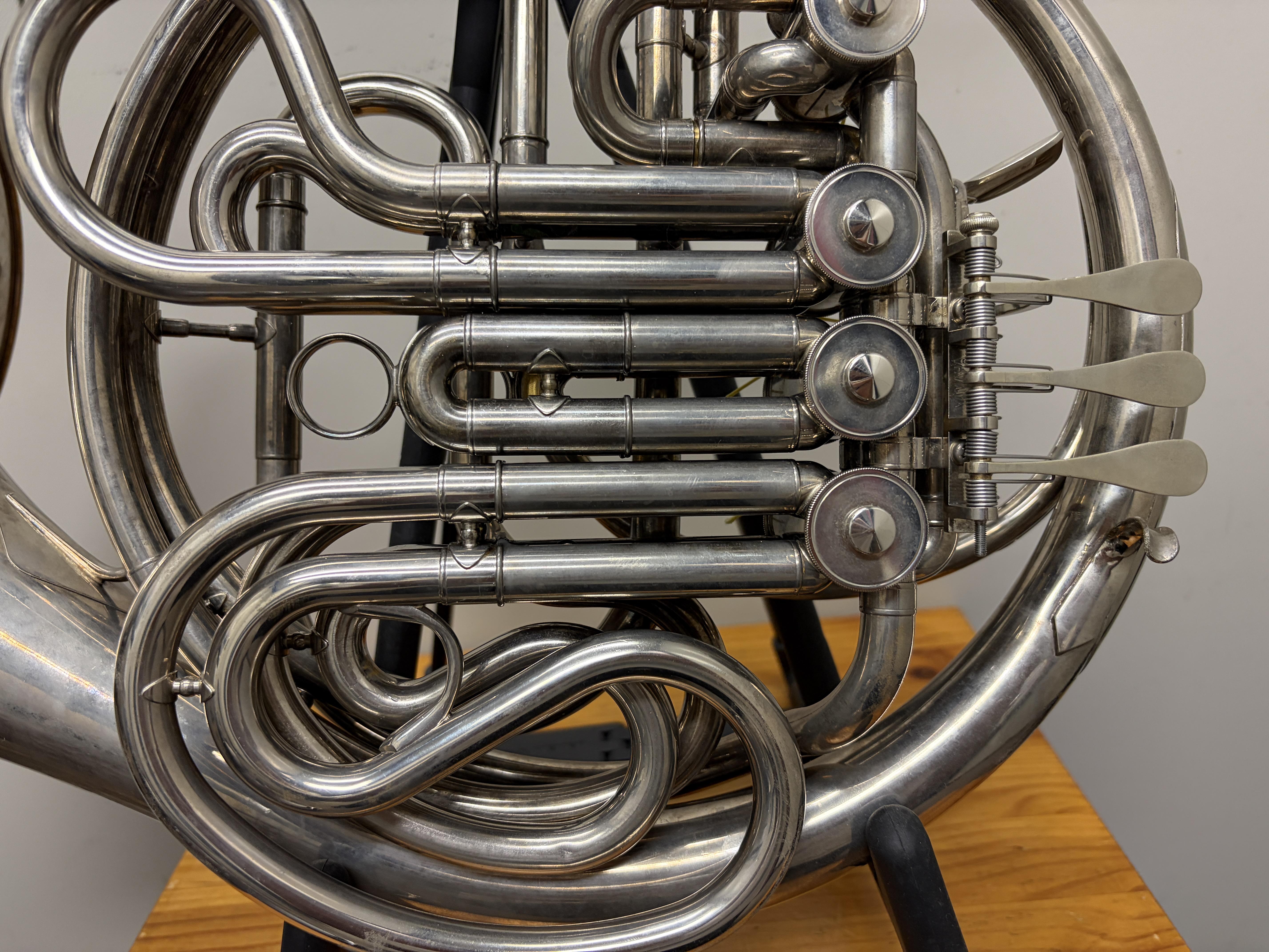 Yamaha YHR664 Silver Plated Double Horn  – Image 5