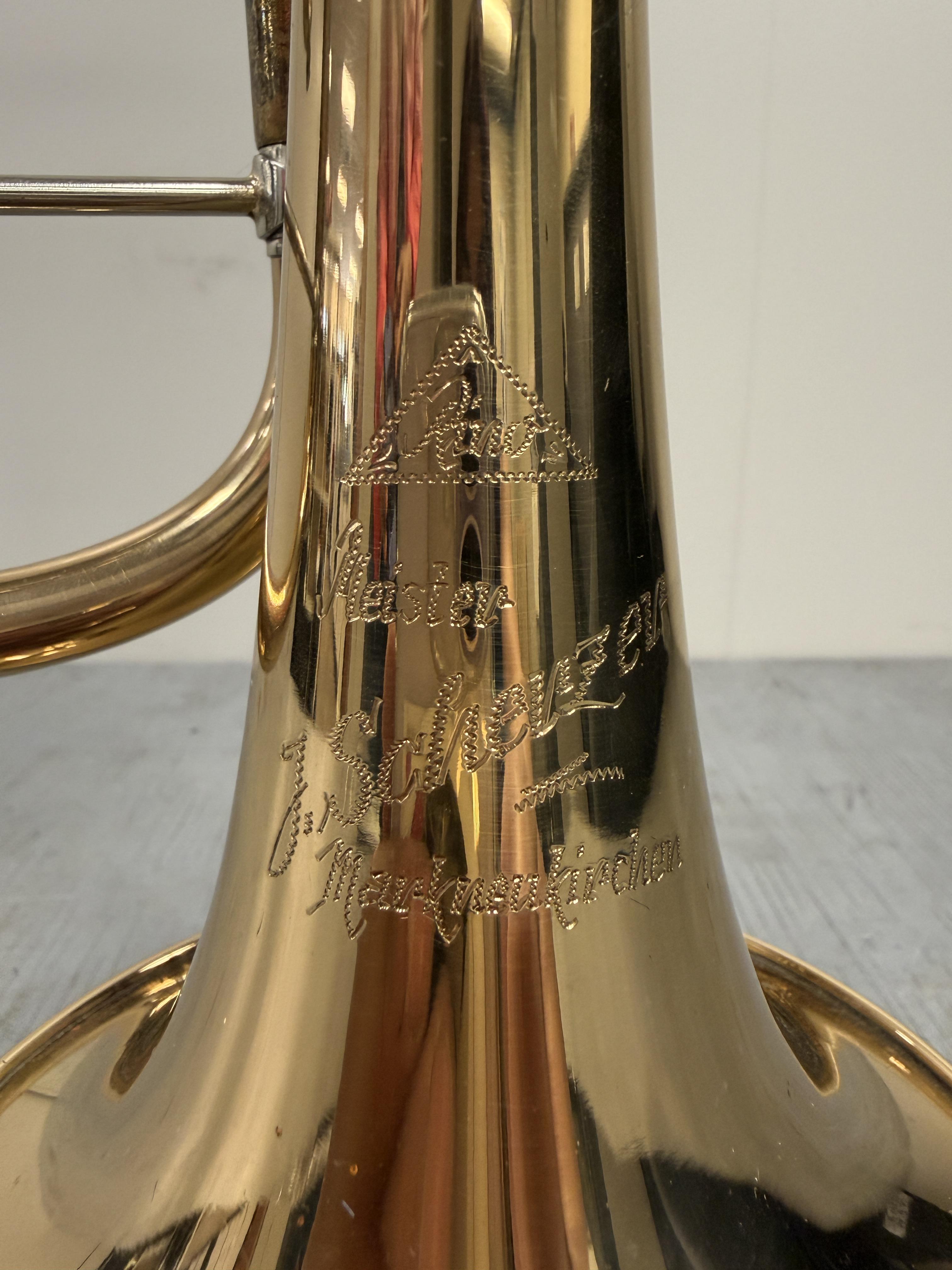 Scherzer Rotary Valve D/Eb Trumpet – Image 14