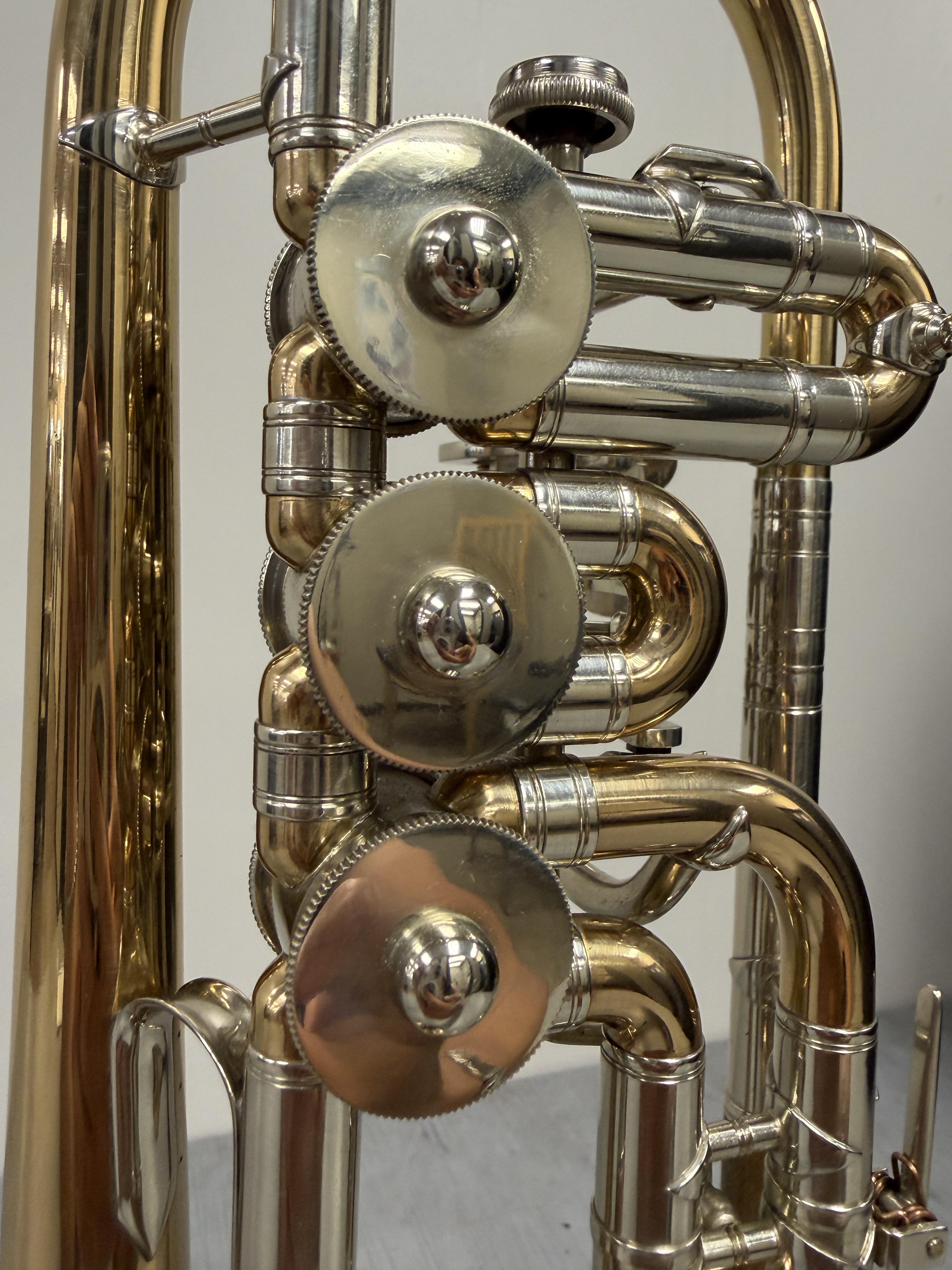 Scherzer Rotary Valve D/Eb Trumpet – Image 5