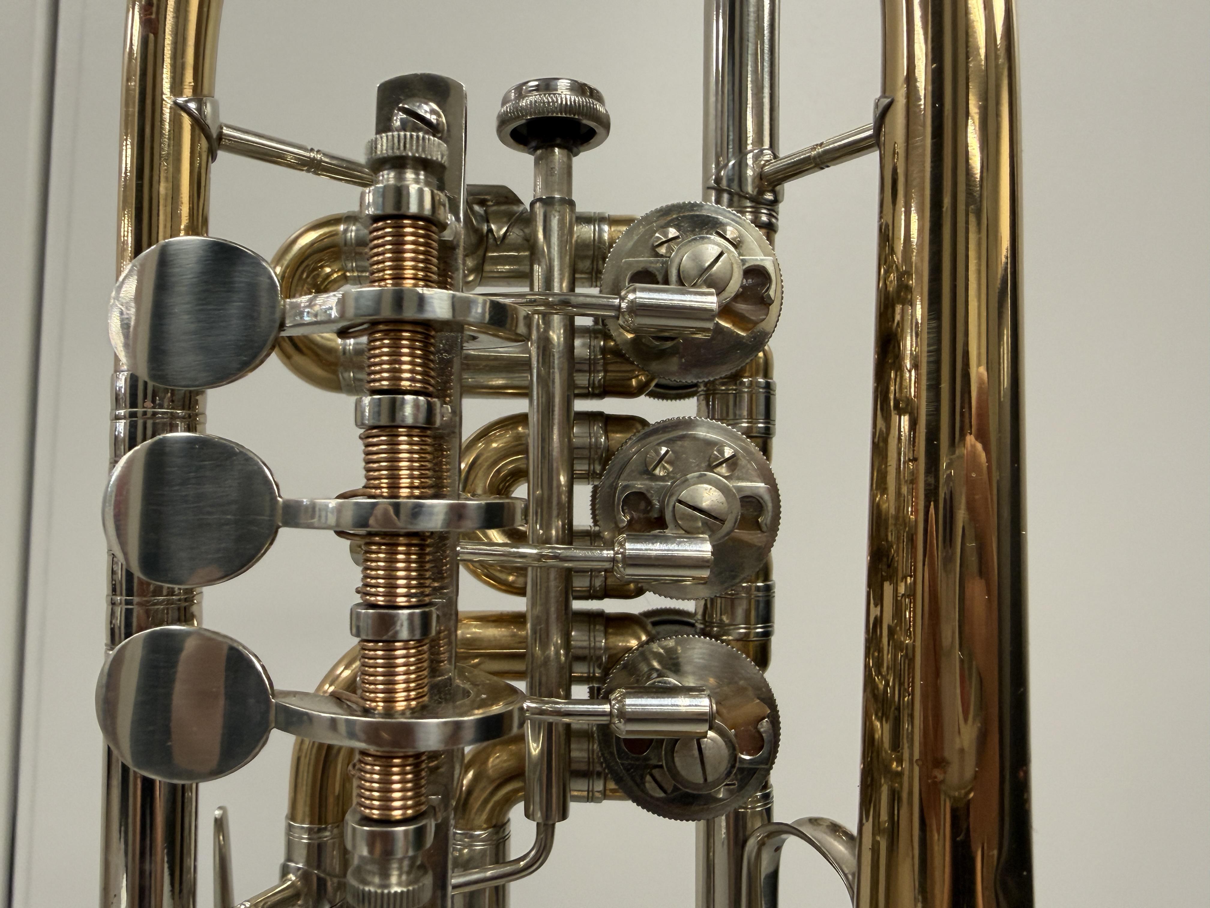 Scherzer Rotary Valve D/Eb Trumpet – Image 8