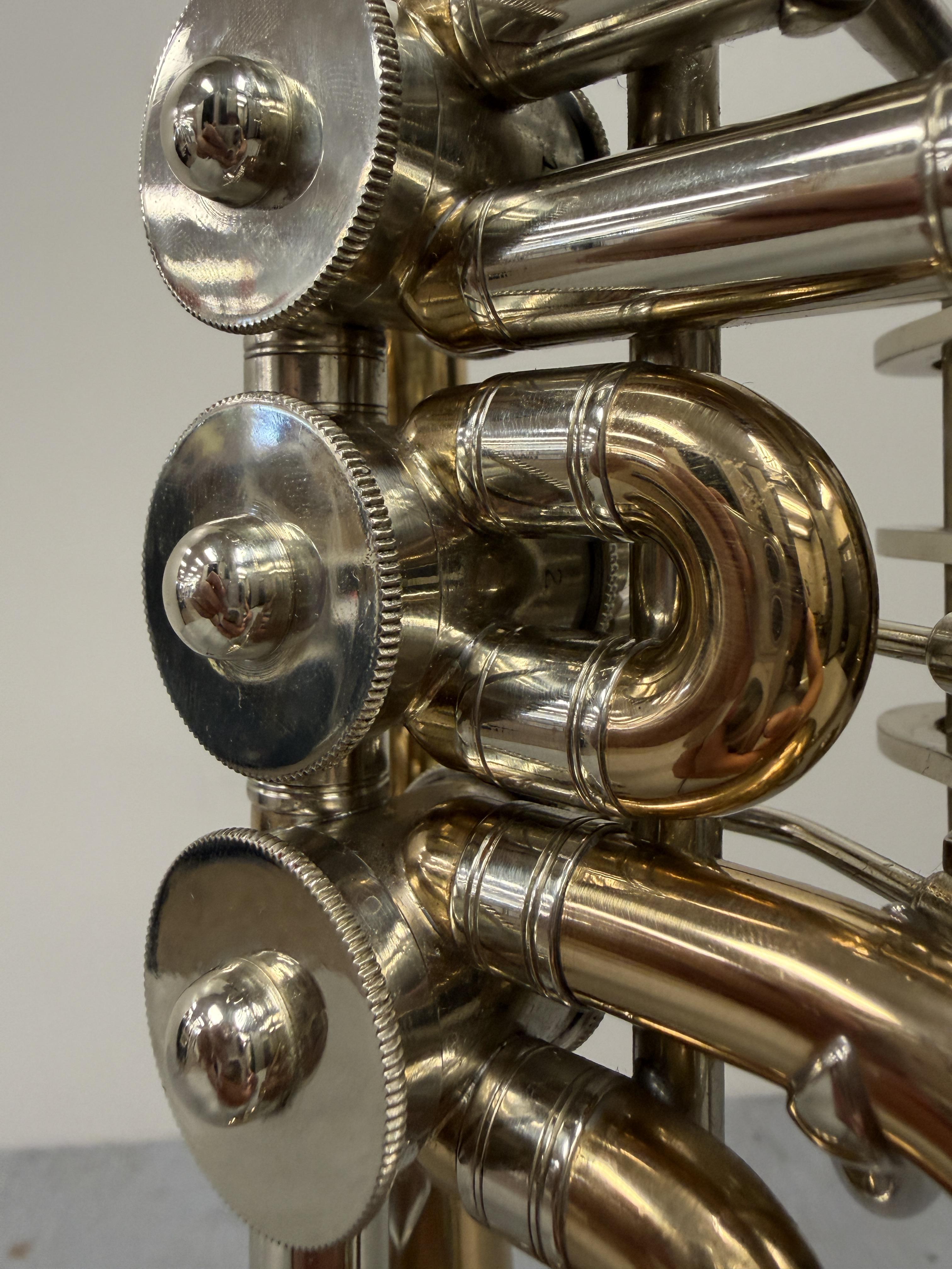 Scherzer Rotary Valve D/Eb Trumpet – Image 6