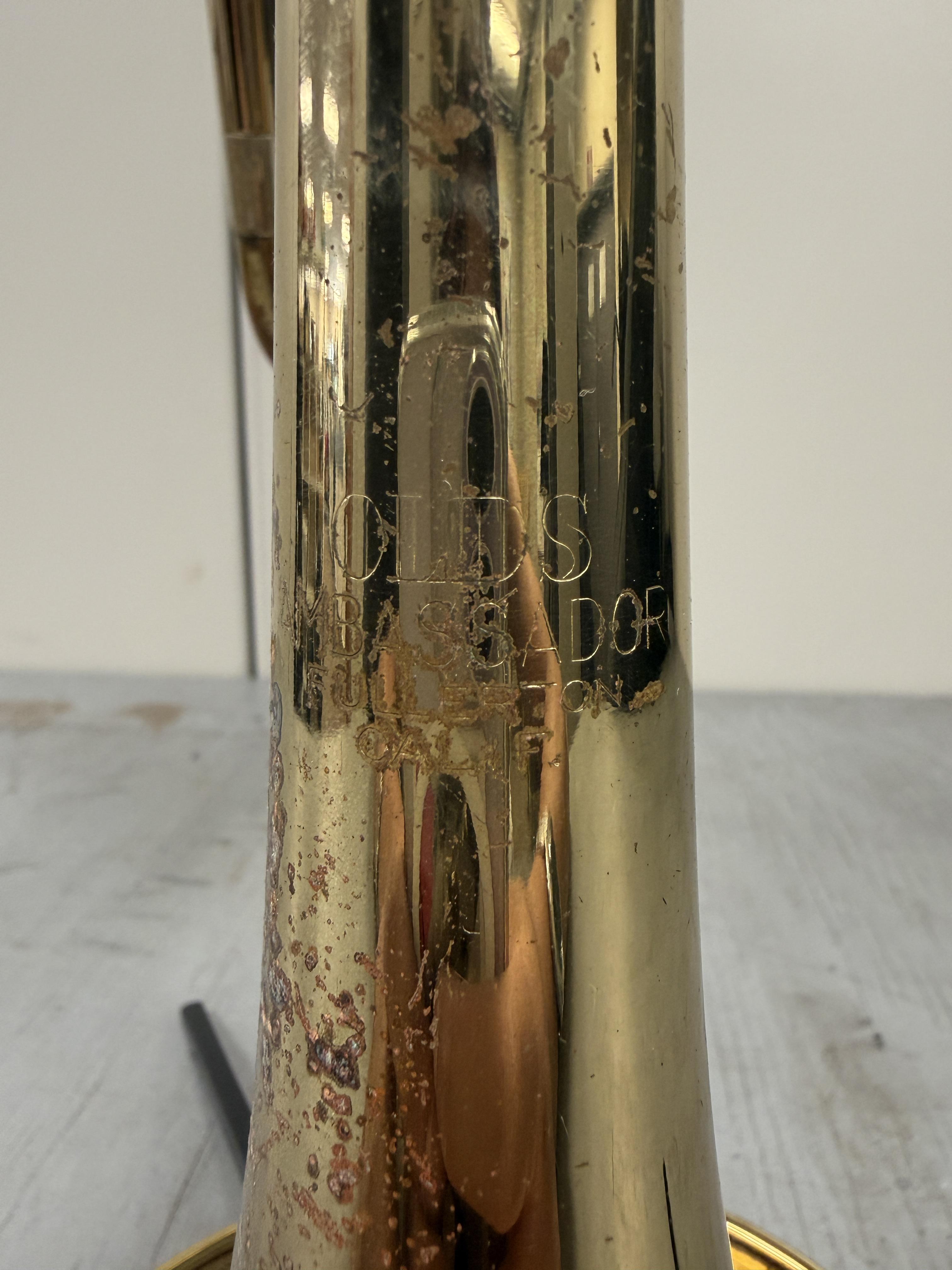 Olds Ambassador Dizzy Bell Trumpet – Image 15
