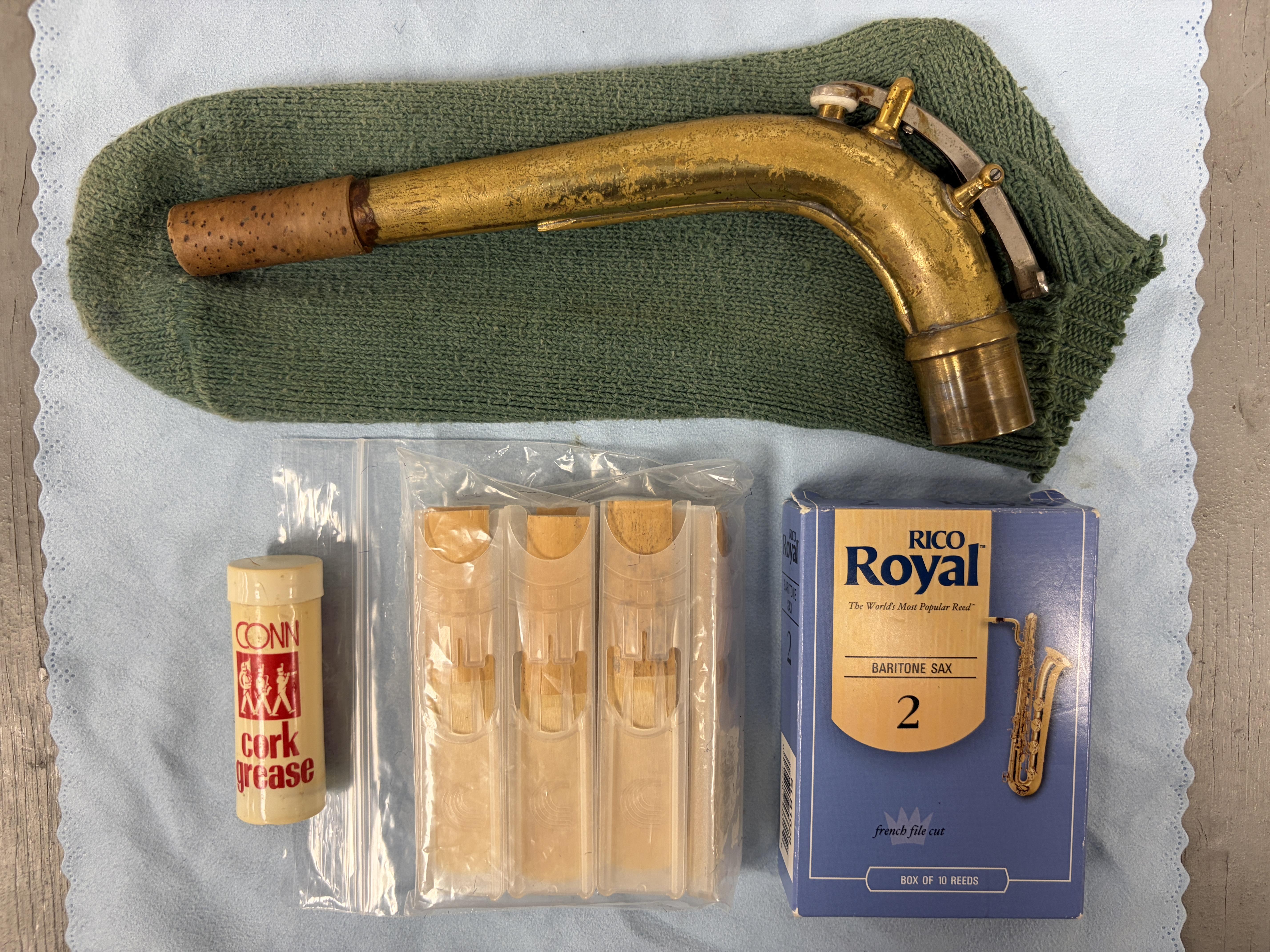 C.G. Conn 12M Baritone Saxophone  – Image 35