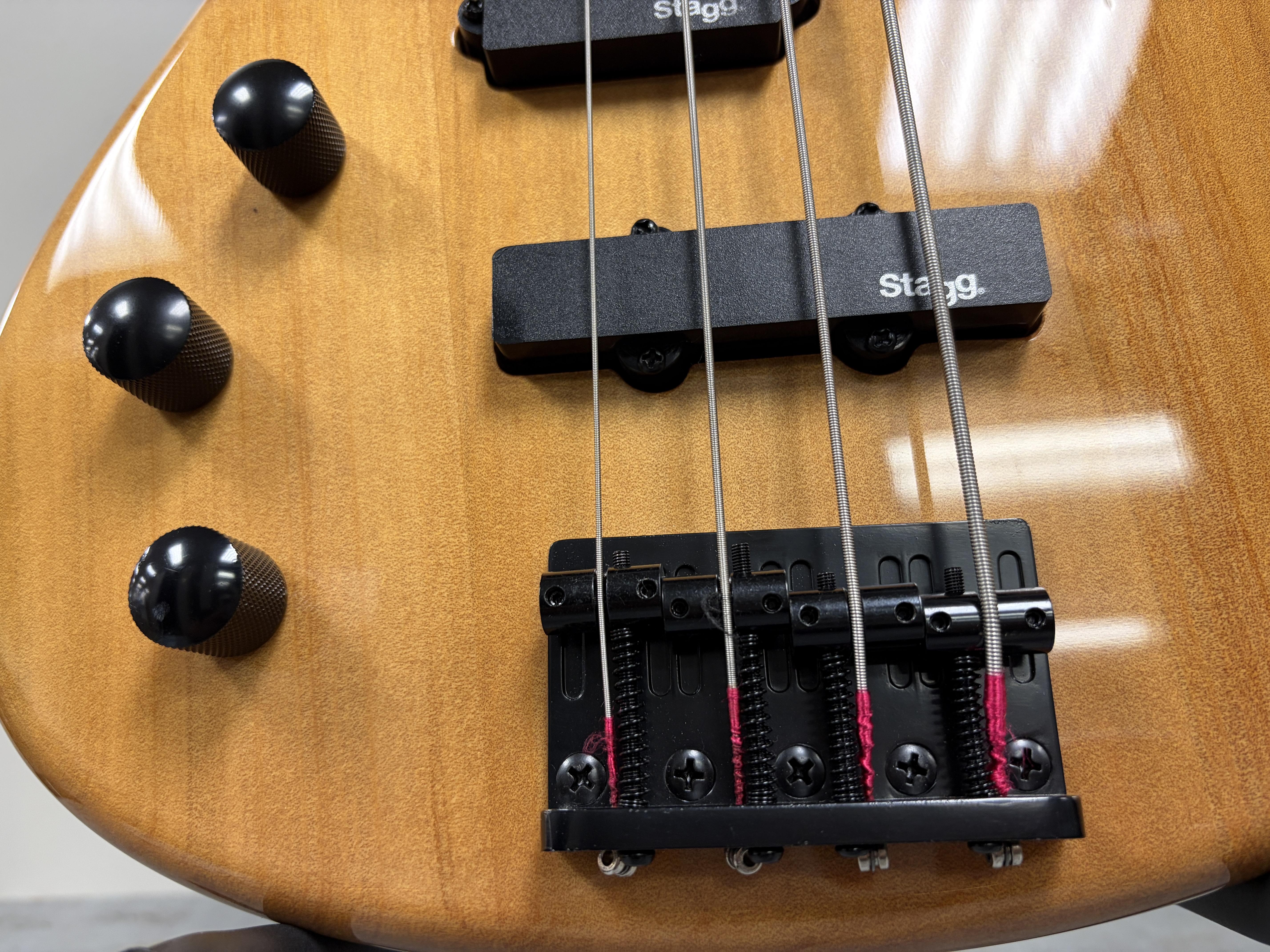 Stagg BC300LH (Left-Handed) Bass Guitar  – Image 8