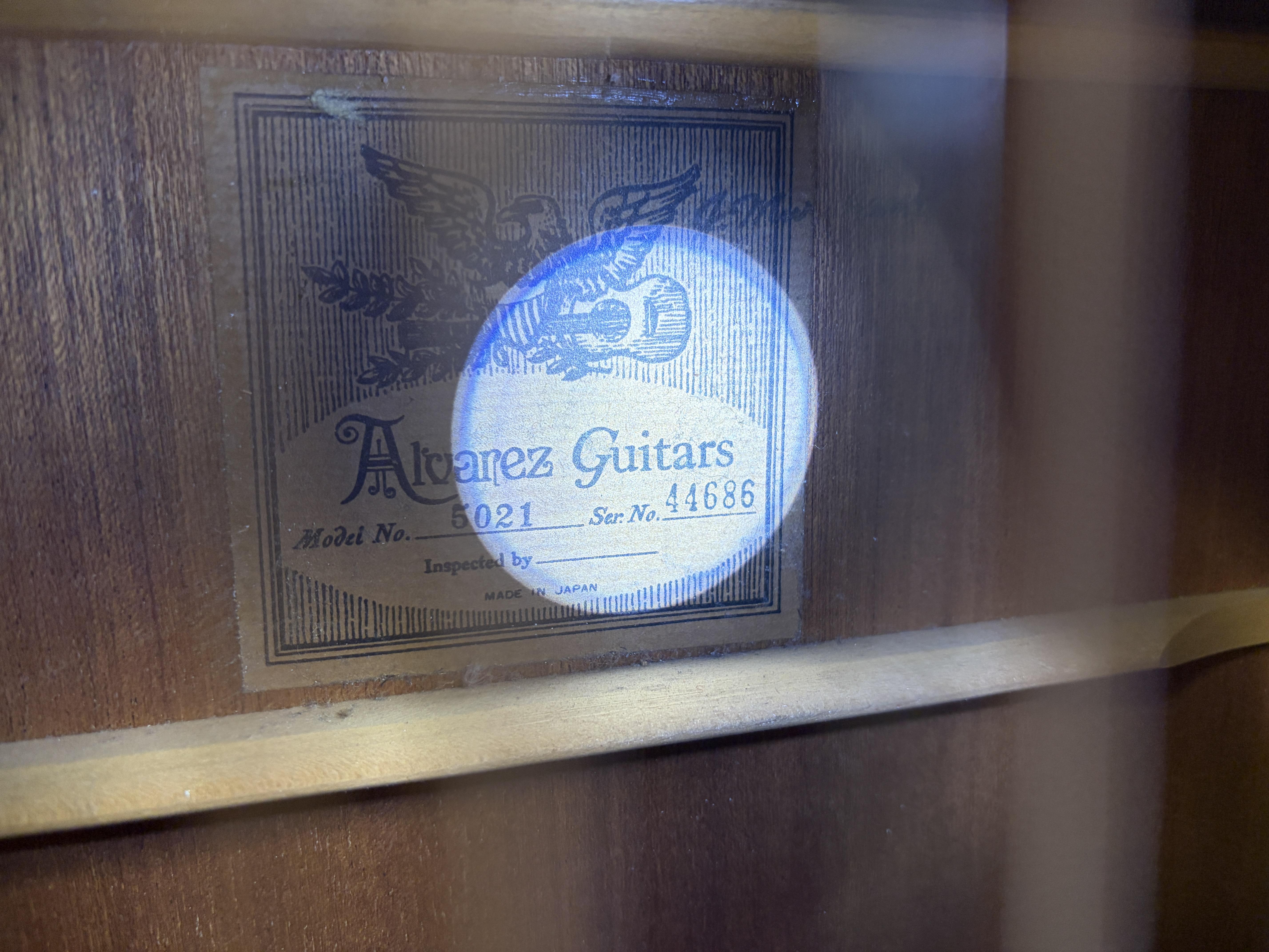 Alvarez 5021 12 String Acoustic Guitar – Image 7