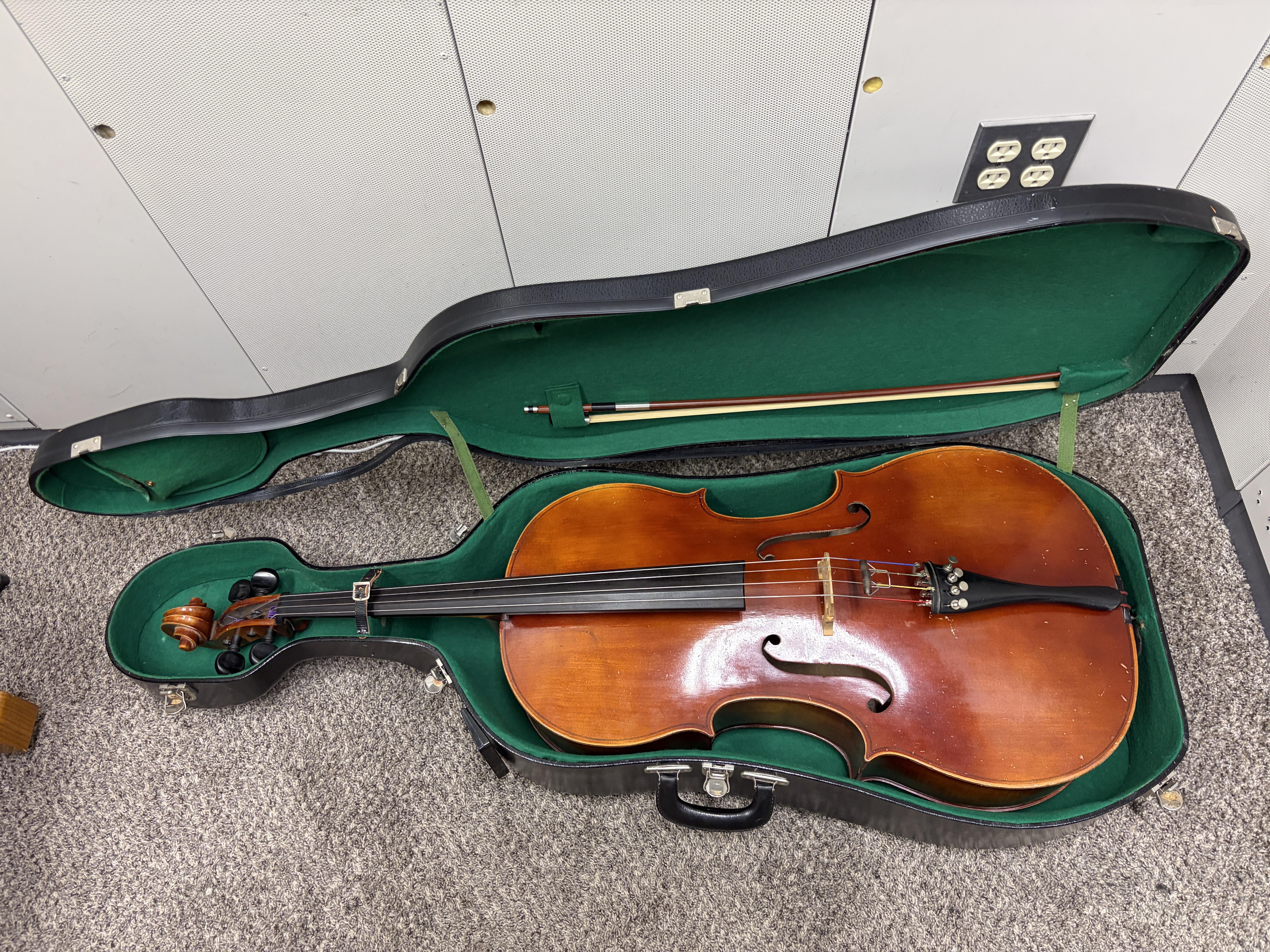 7/8 German Copy Cello  – Image 10