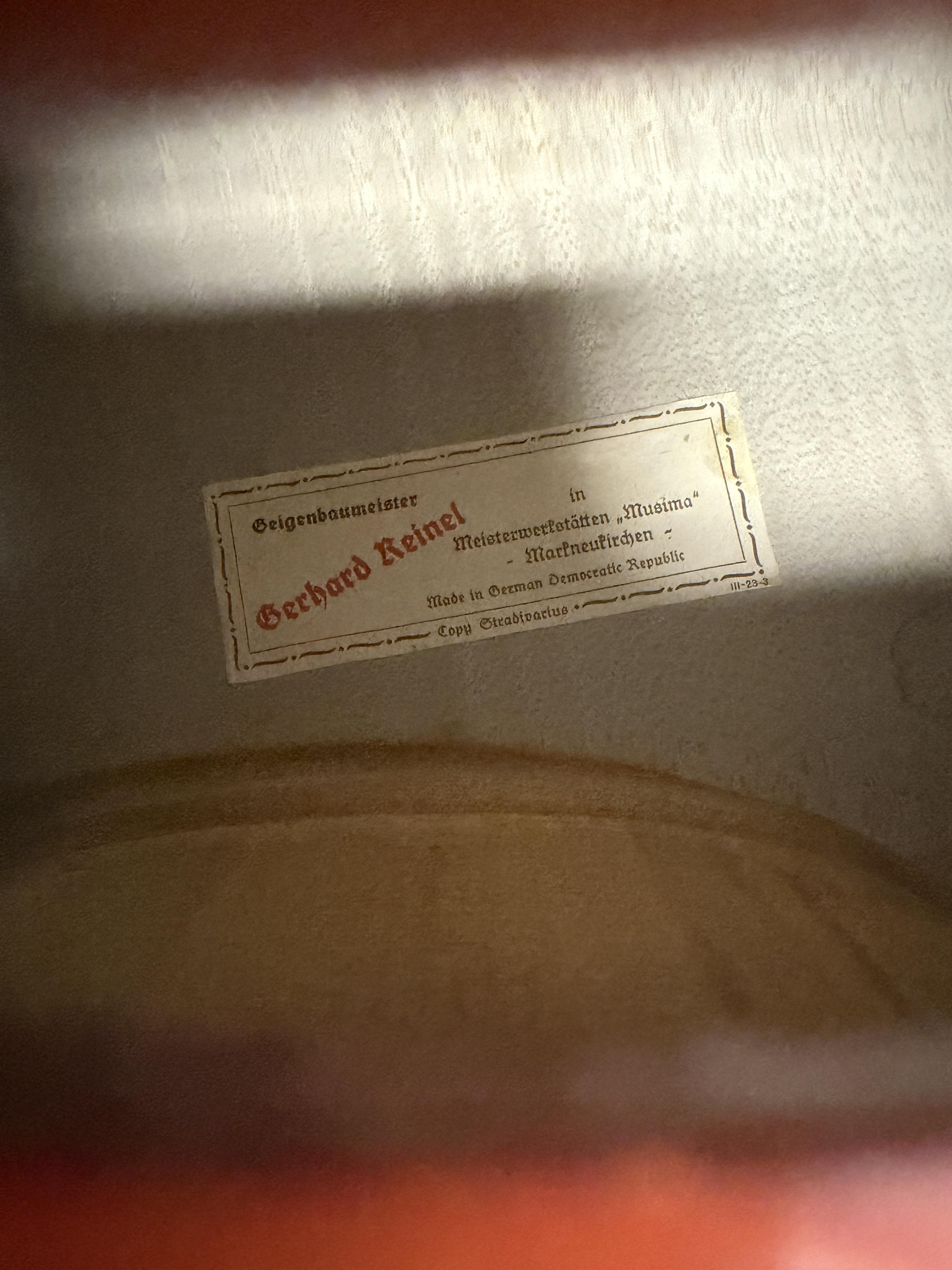 Gerhard Reinel 4/4 Cello – Image 8