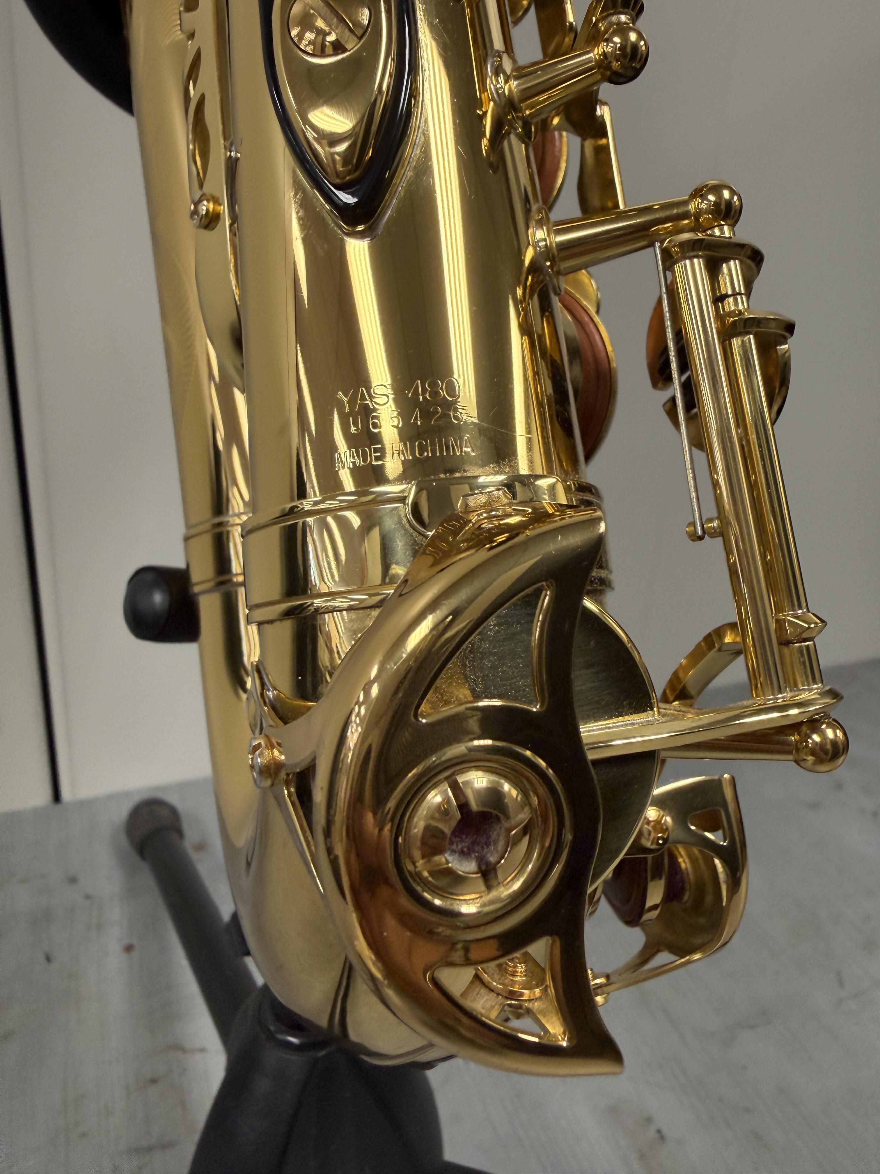 Yamaha YAS-480 Alto Saxophone  – Image 17