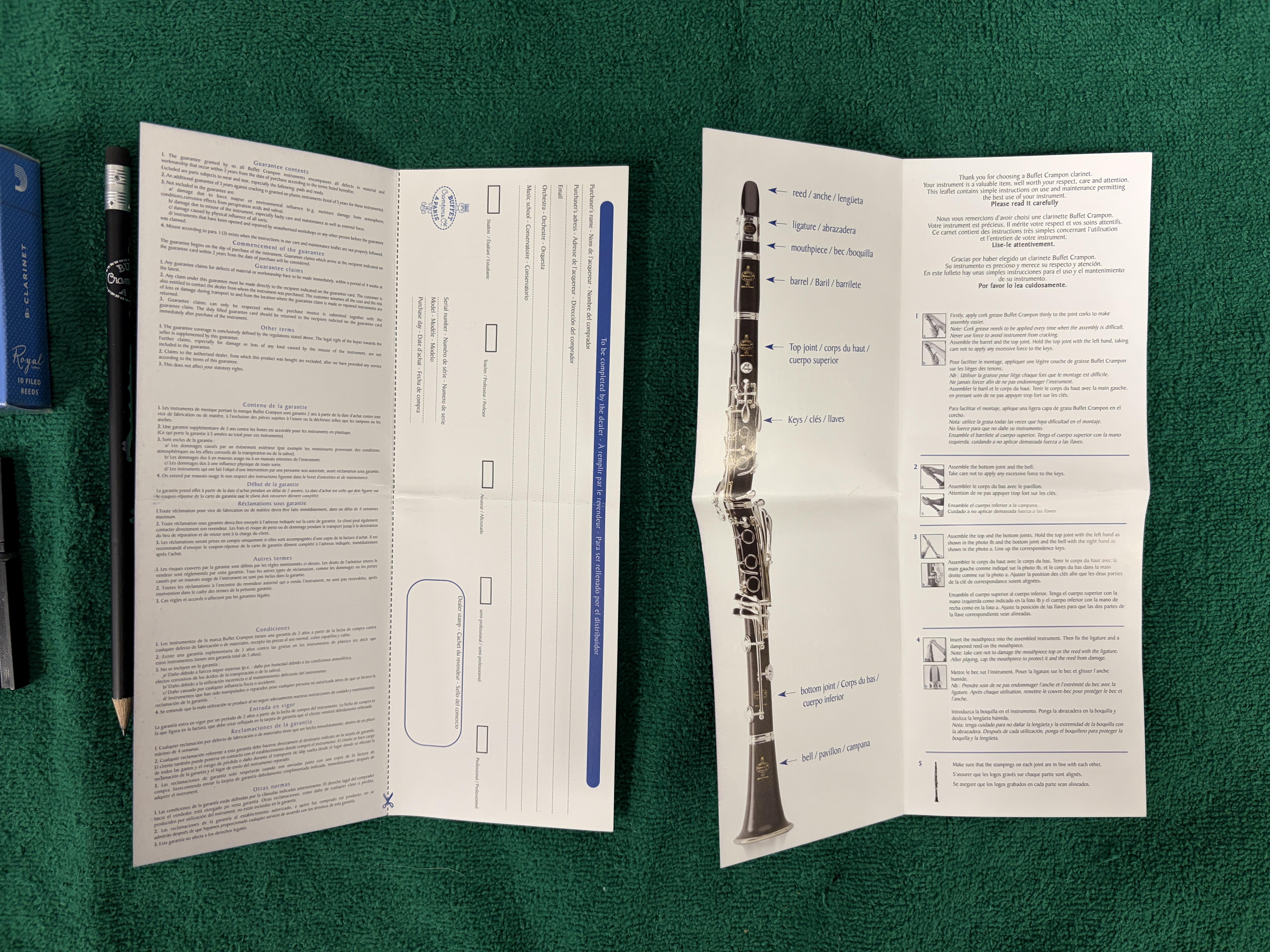 Buffet E11 Bb Clarinet  – Image 17