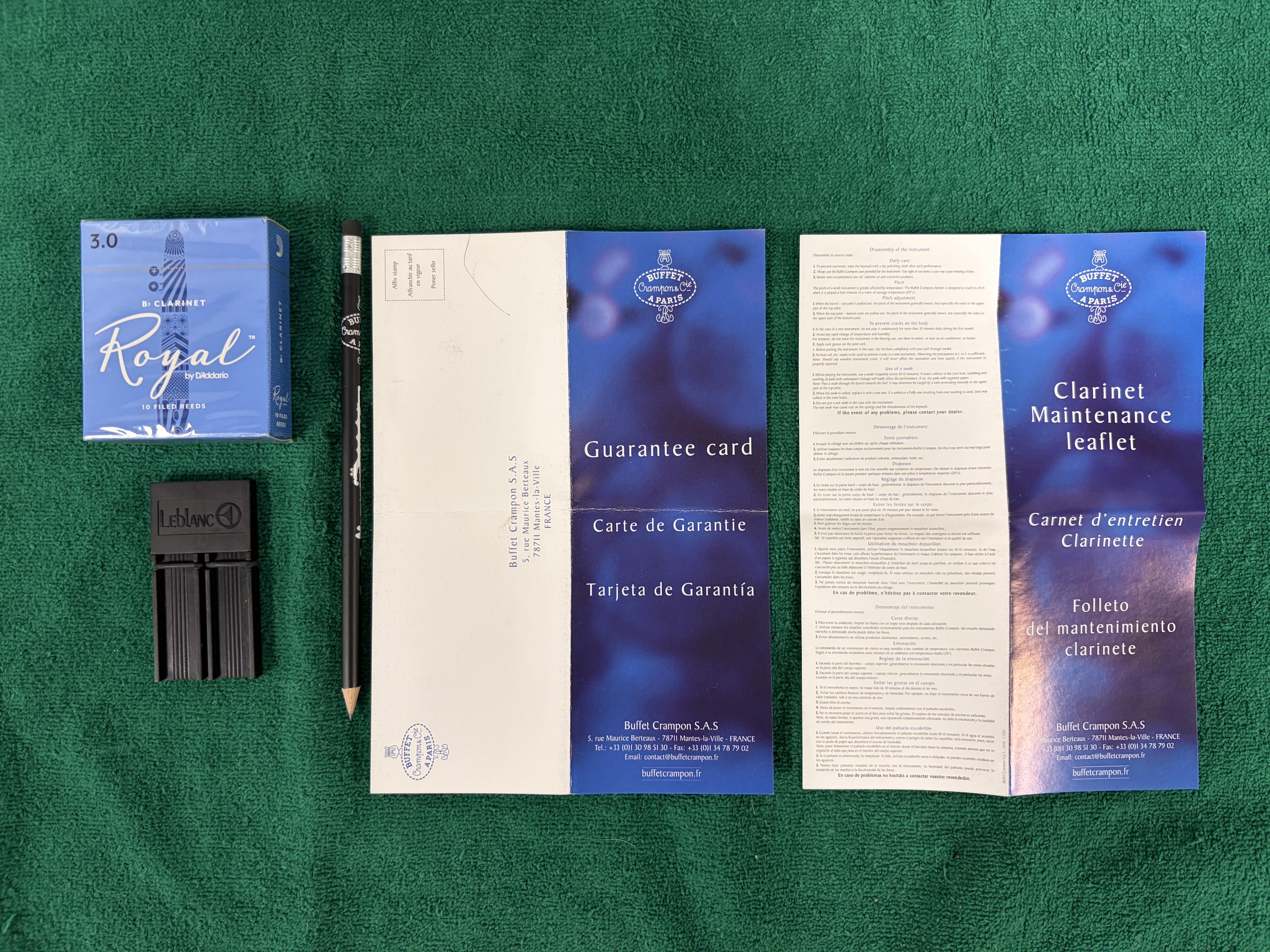 Buffet E11 Bb Clarinet  – Image 16
