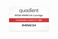 Quadient IM330-IM490 Ink Cartridge - Standard Capacity 15K - IMINK34 – Image 1