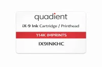 Quadient iX-9 Ink Cartridge / Printhead - 114K Imprints - IX9INKHC – Image 1