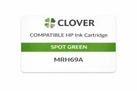 Clover Compatible HP Ink Cartridge - Spot Green - MRH69A – Image 1