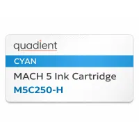 Quadient MACH 5 Ink Cartridge - Cyan - M5C250-H – Image 1