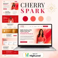 Cherry Spark™  7-Page Website System – Image 1