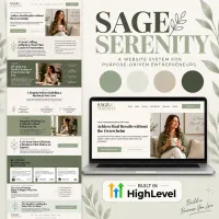 Sage Serenity High Level Website System  – Image 1