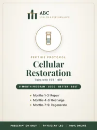 Cellular Restoration Protocol (9-Month Peptide Package) – Image 1