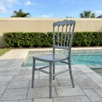 Chiavari Chair Silver – Image 1