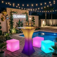 LED Cocktail Table – Image 1