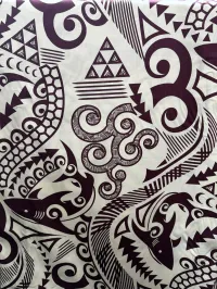 Tribal Wave, black/white – Image 1