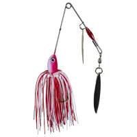 K-Lures PB1 Spinnerbait - 1 oz – Red/White