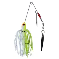 K-Lures PB1 Spinnerbait - 1 oz – Chartreuse/White