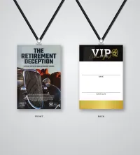 TRD Lanyards, Holders, Envelopes and Printed Cards – Image 1