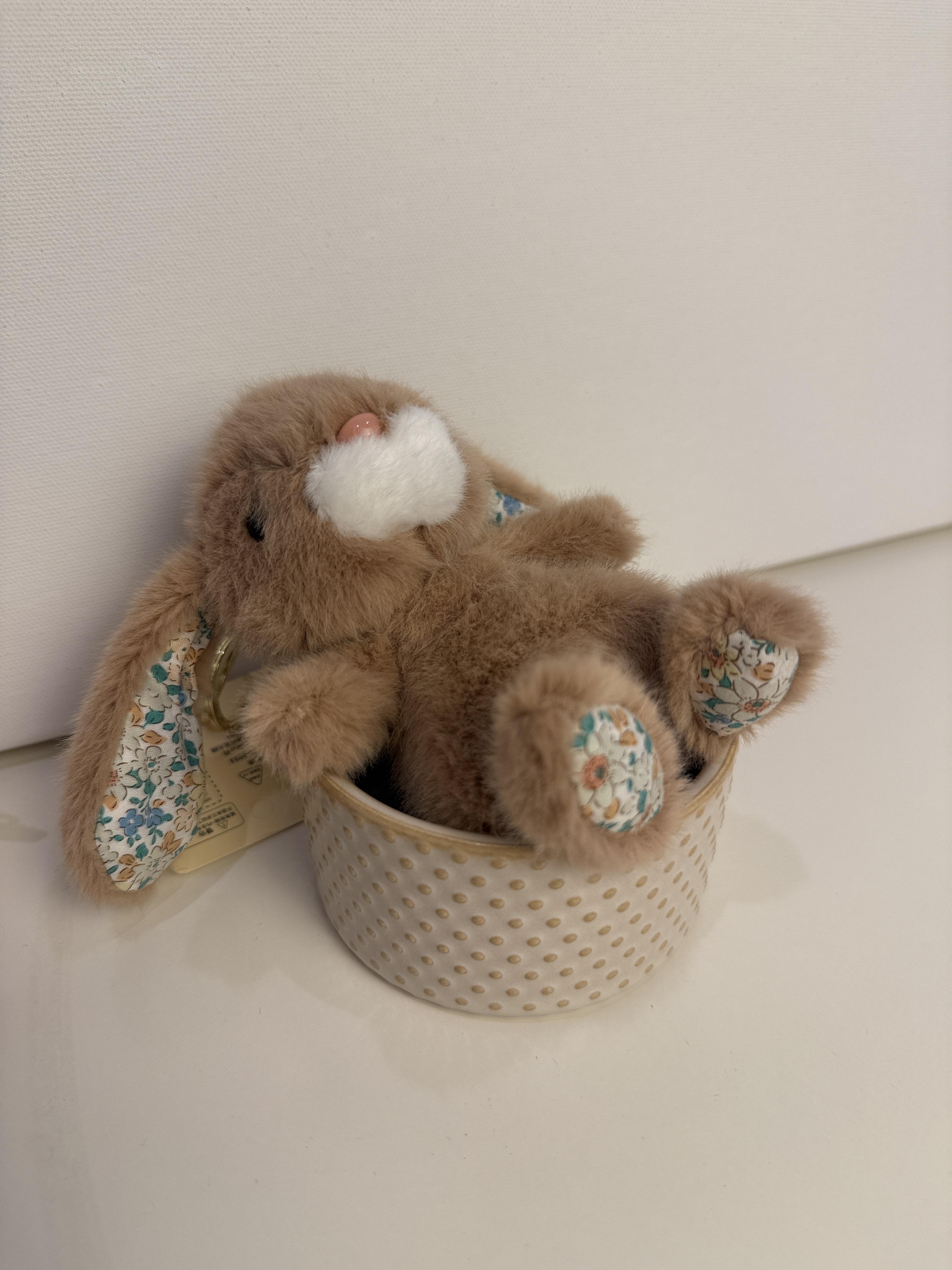 BBC- Coco Pearl Bunny Keychain – Image 2