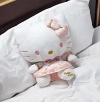 Fiesta Hello Kitty White & Pink Dress 9.5" Plush  – Image 3